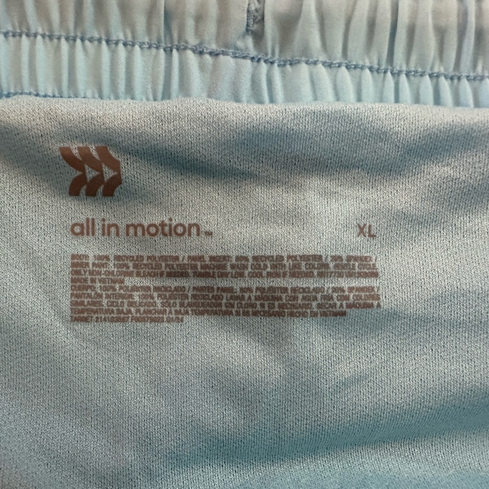 All in Motion Blue Bermuda Shorts Lightweight Elastic Waist 🌴☀️ - Picture 5 of 10